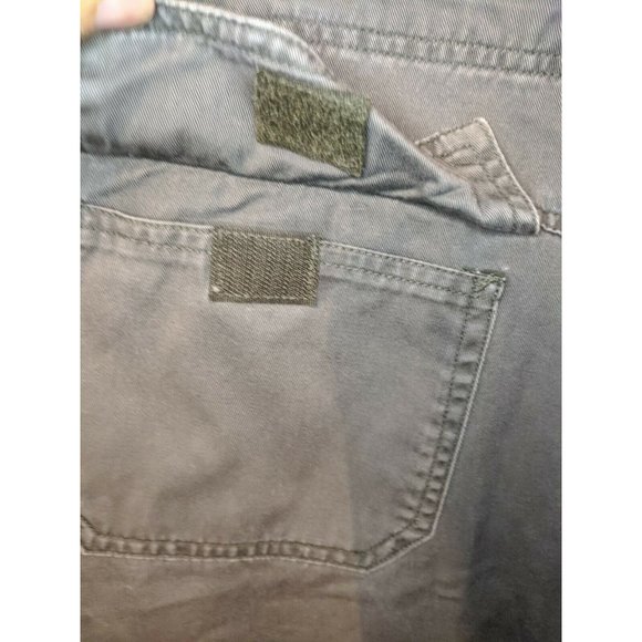 Tangents Army Green Straight Skirt Size 13/14 Womens - Picture 3 of 6